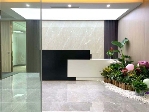 前臺(tái)logo墻裝飾圖片，前臺(tái)LOGO效果圖賞析