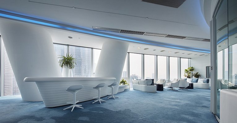 上?，F代感強的辦公室設計